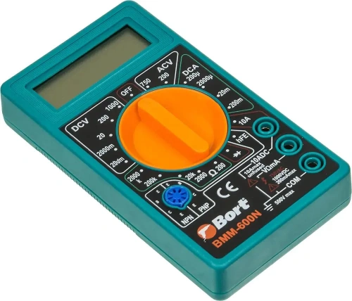 Мультиметр Bort BMM-600N (91271167) — фото, купить в Минске с доставкой по Беларуси — 360shop.by