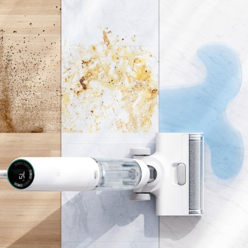 Вертикальный пылесос с влажной уборкой Mijia High Temperature Wireless Floor Scrubber (MJGWXDJ) — фото, купить в Минске с доставкой по Беларуси — 360shop.by