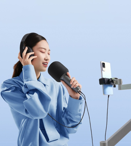 Микрофон беспроводной Xiaomi Mijia Karaoke Mic (XMKGMKF01YM) — фото, купить в Минске с доставкой по Беларуси — 360shop.by