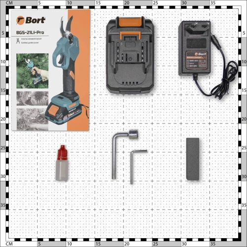 Секатор аккумуляторный Bort BGS-21Li-Pro (93419368) — фото, купить в Минске с доставкой по Беларуси — 360shop.by