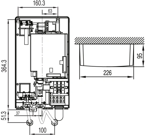 Проточный электрический водонагреватель Electrolux NPX18-24 Sensomatic Pro — фото, купить в Минске с доставкой по Беларуси — 360shop.by