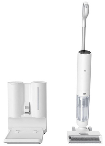 Вертикальный пылесос с влажной уборкой Mijia High Temperature Wireless Floor Scrubber (MJGWXDJ) — фото, купить в Минске с доставкой по Беларуси — 360shop.by
