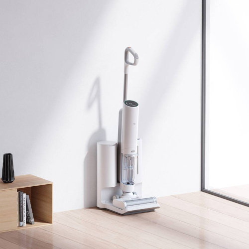 Вертикальный пылесос с влажной уборкой Mijia High Temperature Wireless Floor Scrubber (MJGWXDJ) — фото, купить в Минске с доставкой по Беларуси — 360shop.by