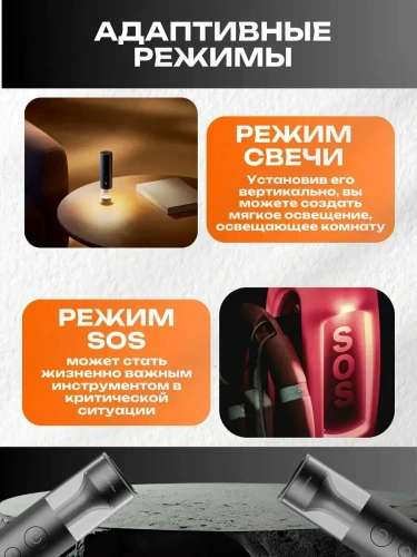 Фонарь Xiaomi Mijia Multi-Function Flashlight (MJSDT002QW) — фото, купить в Минске с доставкой по Беларуси — 360shop.by