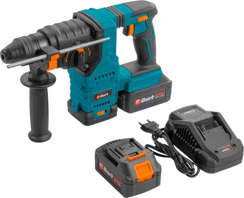 Перфоратор Bort BHD-21Li-BL (с 2-мя АКБ, кейс) (93413410) — фото, купить в Минске с доставкой по Беларуси — 360shop.by