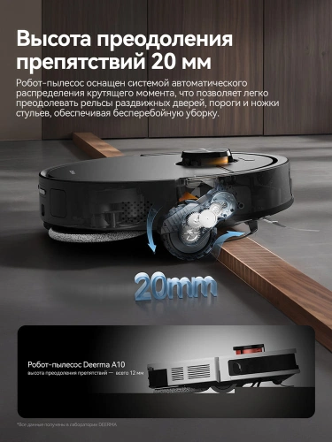 Робот-пылесос Deerma DEM-X70 — фото, купить в Минске с доставкой по Беларуси — 360shop.by