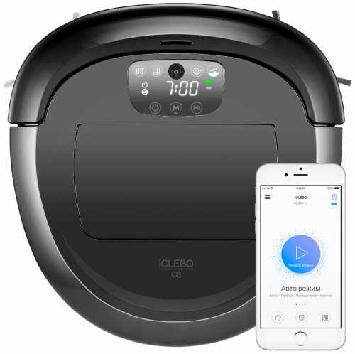 Робот-пылесос iClebo O5 WiFi: фото, цена, характиристики, отзывы
