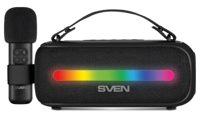 Портативная колонка SVEN PS-255 — фото, купить в Минске с доставкой по Беларуси — 360shop.by