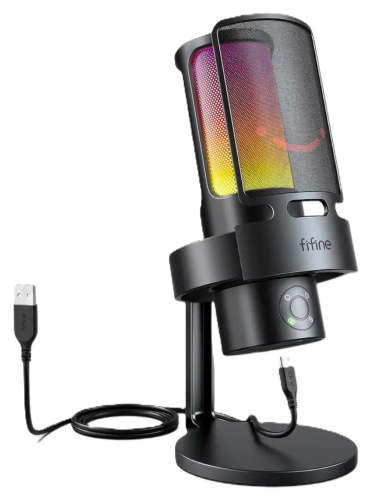 Проводной микрофон FIFINE A8 Plus — фото, купить в Минске с доставкой по Беларуси — 360shop.by