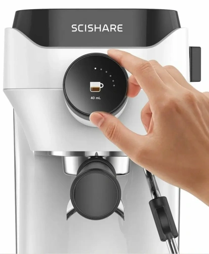 Кофемашина рожковая Scishare Supercharged Semi-Automatic S1181 — фото, купить в Минске с доставкой по Беларуси — 360shop.by