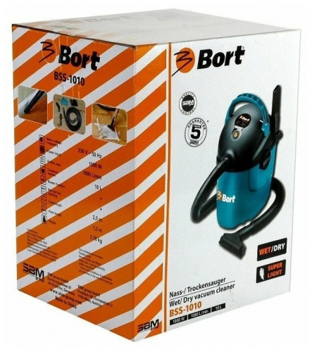 Профессиональный пылесос Bort BSS-1010 (98291780)