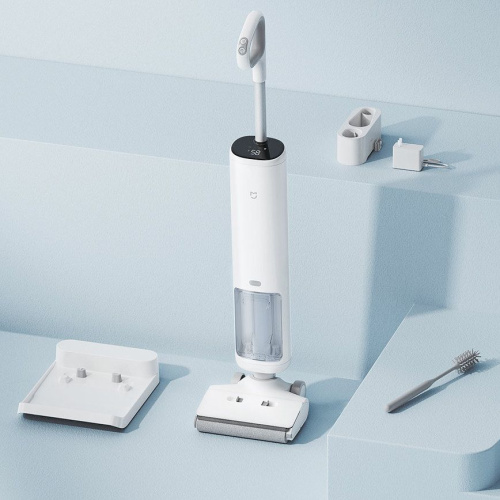Моющий вертикальный пылесос Mijia Wireless Floor Scrubber (B302CN) — фото, купить в Минске с доставкой по Беларуси — 360shop.by