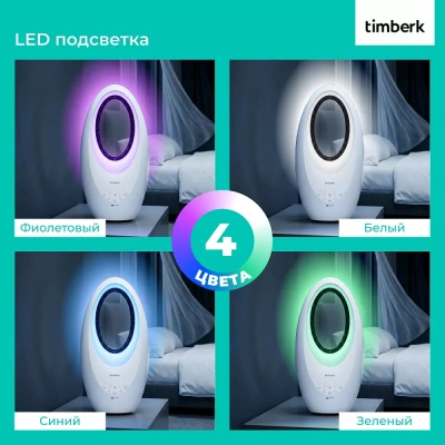 Вентилятор безлопастной Timberk T-BF2818RC — фото, купить в Минске с доставкой по Беларуси — 360shop.by