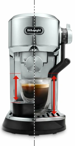 Кофеварка рожковая DeLonghi Dedica Maestro Plus EC 950 M — фото, купить в Минске с доставкой по Беларуси — 360shop.by