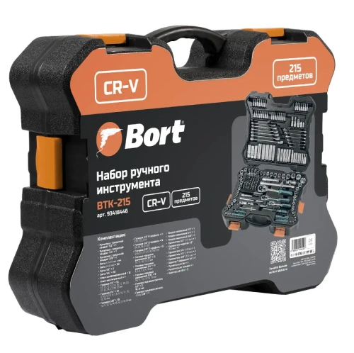 Универсальный набор инструментов Bort BTK-215 (215 предметов) (93418446) — фото, купить в Минске с доставкой по Беларуси — 360shop.by