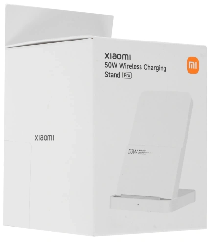 Беспроводное зарядное Xiaomi 50W Wireless Charging Stand Pro (MDY-14-EN) — фото, купить в Минске с доставкой по Беларуси — 360shop.by