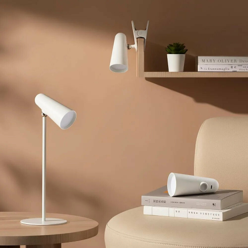 Настольная лампа Mijia Rechargeable LED Table Lamp (MJTD05YL) — фото, купить в Минске с доставкой по Беларуси — 360shop.by