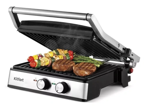 Электрогриль Kitfort KT-3601 — фото, купить в Минске с доставкой по Беларуси — 360shop.by