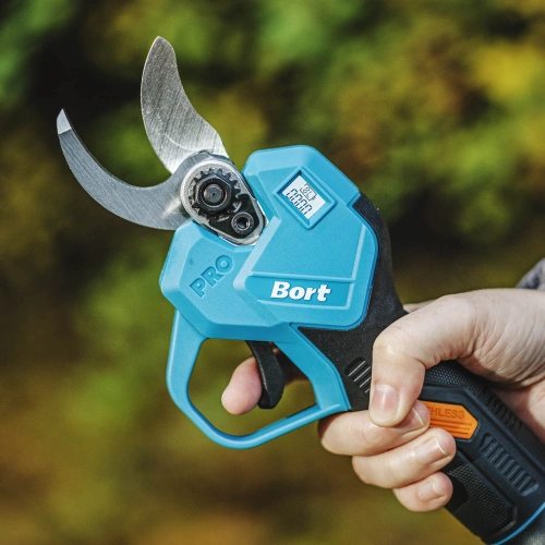 Секатор аккумуляторный Bort BGS-21Li-Pro (93419368) — фото, купить в Минске с доставкой по Беларуси — 360shop.by