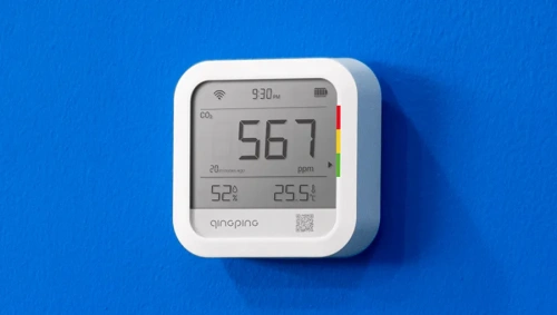 Монитор качества воздуха Qingping CO2 & Temp & RH Monitor (CGP22C) — фото, купить в Минске с доставкой по Беларуси — 360shop.by