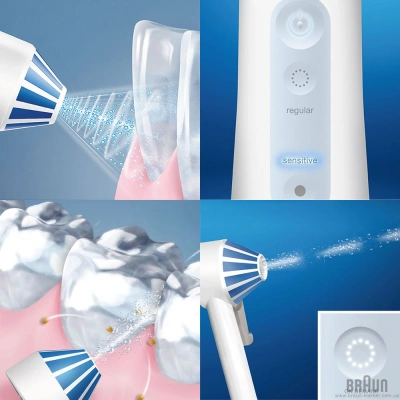 Ирригатор портативный Braun Oral-B Aquacare 4 Pro-Expert (MDH20.016.2) — фото, купить в Минске с доставкой по Беларуси — 360shop.by