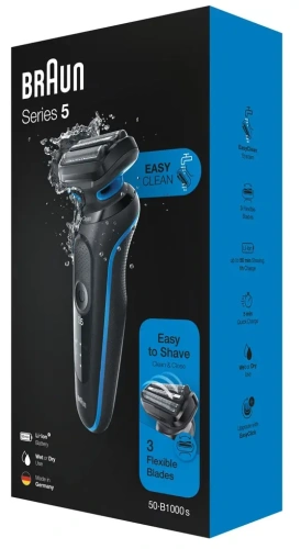 Электробритва Braun Series 5 50-B1000s — фото, купить в Минске с доставкой по Беларуси — 360shop.by