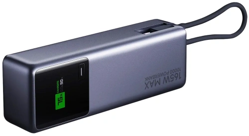 Внешний аккумулятор Xiaomi Mi 165W Power Bank with USB-C Cable 10000mAh (PB1165MI) — фото, купить в Минске с доставкой по Беларуси — 360shop.by