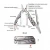 Мультитул NexTool Pro Multifunction Knife 16-in-1 (NE20246) — фото, купить в Минске с доставкой по Беларуси — 360shop.by