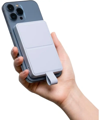 Внешний аккумулятор Xiaomi Mi Power Bank Magnetic Wireless Magsafe 6000mAh (WPB0620MI) — фото, купить в Минске с доставкой по Беларуси — 360shop.by