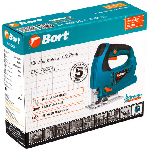 Электролобзик Bort BPS-700X-Q (93725709)