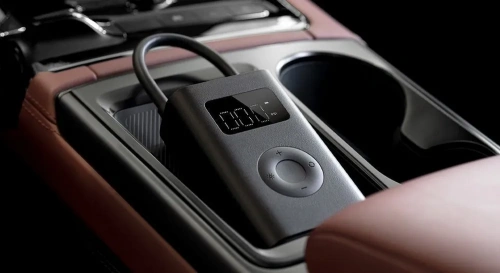 Компрессор портативный Xiaomi Mi Portable Electric Air Compressor 2 (MJCQB06QW) — фото, купить в Минске с доставкой по Беларуси — 360shop.by