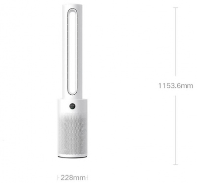 Безлопастной вентилятор Xiaomi Mijia Smart Leafless Purification Fan (WYJHS01ZM) – фото, видео, купить в Минске с доставкой по Беларуси – 360shop.by