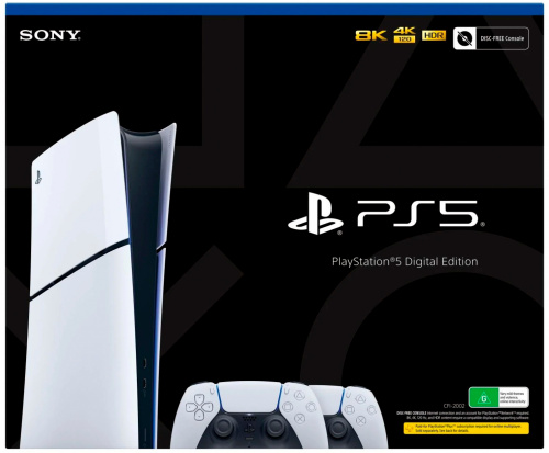 Игровая приставка Sony PlayStation 5 (PS5) Slim Digital Edition (2 геймпада) – фото, купить в Минске с доставкой по Беларуси – 360shop.by