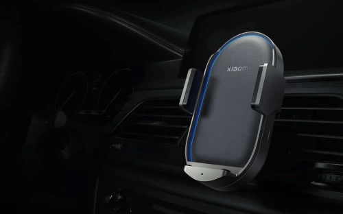 Держатель для смартфона Xiaomi Wireless Car Charger Pro 50W Max (MDY-17-EZ) — фото, купить в Минске с доставкой по Беларуси — 360shop.by