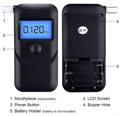 Алкотестер Lydsto Alcohol Tester HD-JJCSY02
