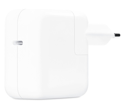 Сетевое зарядное Apple 30W USB-C Power Adapter (MY1W2ZM/A) — фото, купить в Минске с доставкой по Беларуси — 360shop.by
