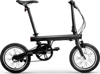 Электровелосипед Xiaomi MiJia QiCycle Folding Electric Bike (YZZ4007GL, глобальная версия) (черный)