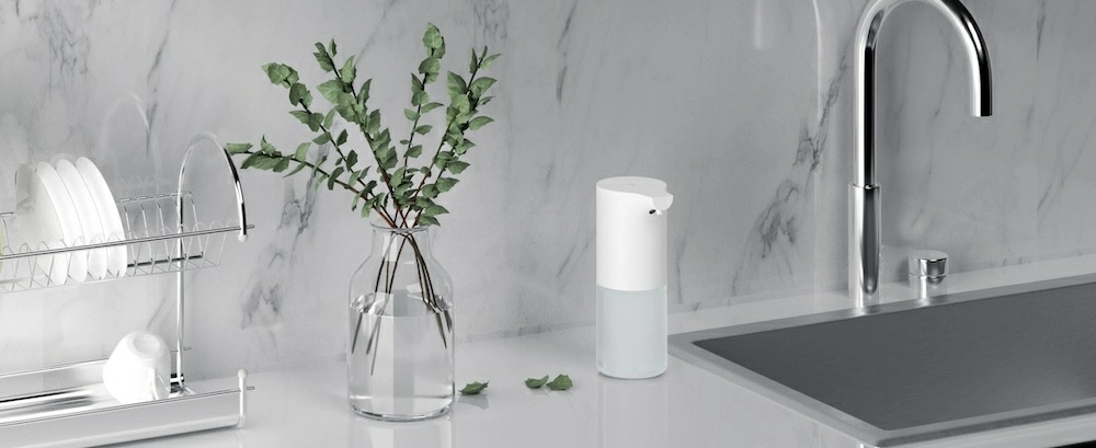 Дозатор для мыла Xiaomi Mi Automatic Foaming Soap Dispenser – минималистичный дизайн