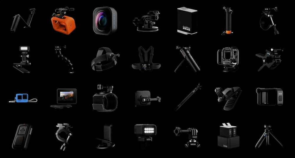 Экшен-камера GoPro HERO12 Black – идеальный комплект на все случаи