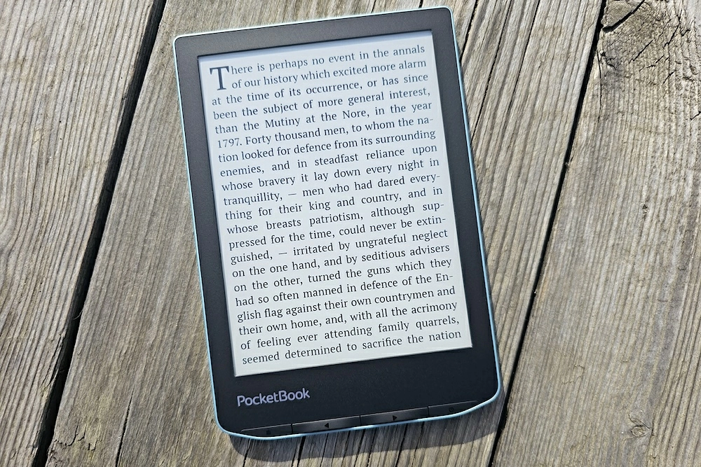 Электронная книга PocketBook 629 Verse – экран, созданный для защиты ваших глаз