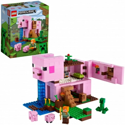Конструктор LEGO Minecraft 21170 Дом-свинья