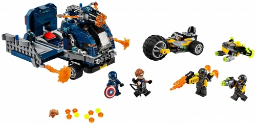 Конструктор LEGO Lego Marvel Super Heroes 76143 Мстители: Нападение на грузовик