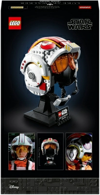 Конструктор LEGO Star Wars 75327 Шлем Люка Скайуокера (Красный-5)