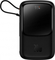 Внешний аккумулятор Baseus Qpow Pro Digital Display Fast Charge 10000mAh 20W (PPQD020001) (черный)